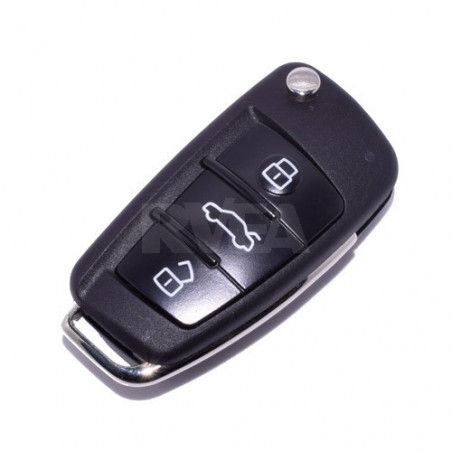 Plip de clé 3 boutons Audi A3, A4, A5, Q5, Q7