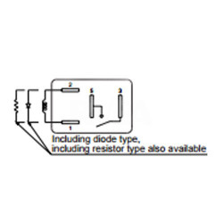 Relais pour boitier fusible Nissan ACV31012-M04