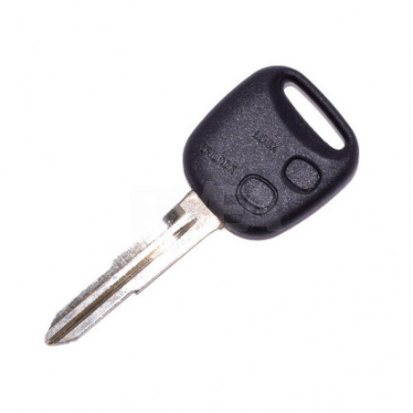 Coque de clé 2 boutons pour Daihatsu Cuore, Materia