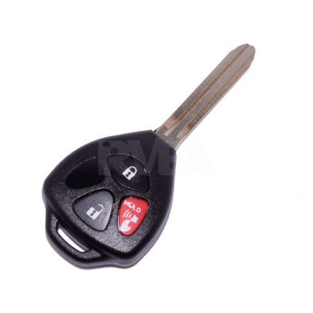 Plip de clé 3 boutons Toyota Hilux avec bouton hold
