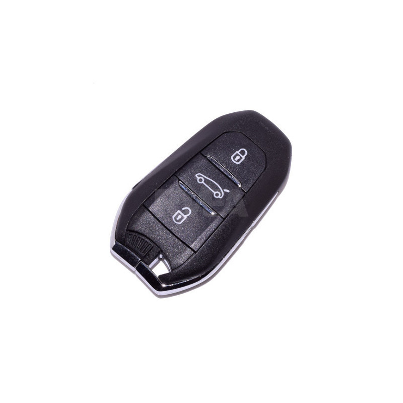 Coque de clé avec électronique 3 boutons Peugeot 208, 3008, 508, 5008