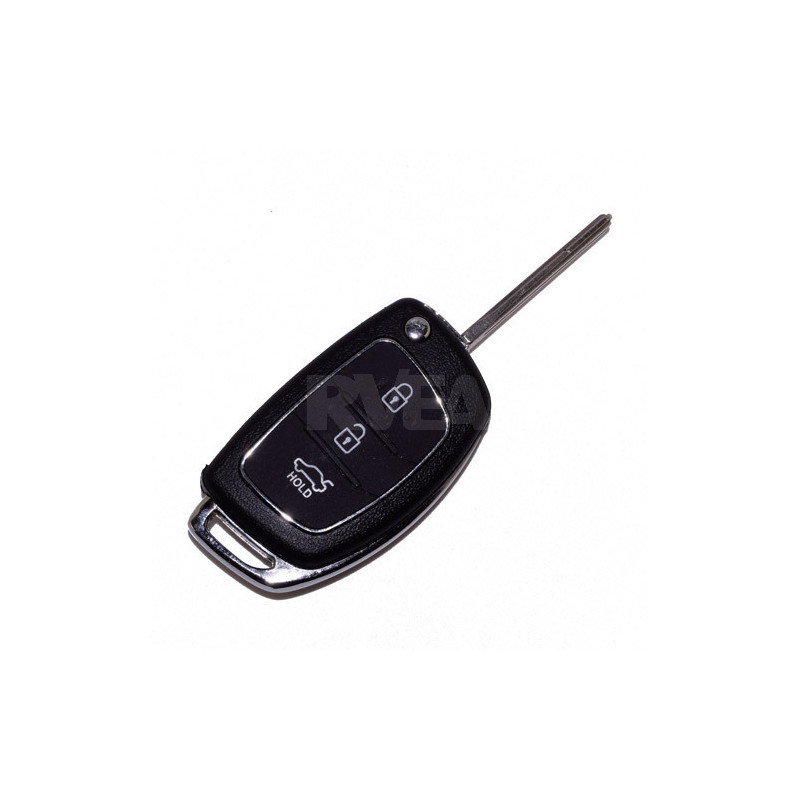 EllYYOU-Coque de clé de voiture pliable à 3 boutons pour Hyundai