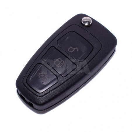 Coque de clé 3 boutons pour Ford C-Max, Focus, Mondeo