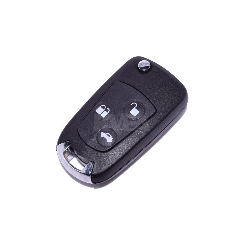 Clé de voiture 2 boutons flip key kit de conversion boîtier de clé adapté  pour clé