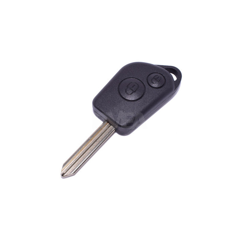 Télécommande coque de clé 2 boutons Peugeot Partner ACS