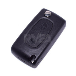 Clé Peugeot 2 boutons avec télécommande à lame de clé NE78 pour Peugeot