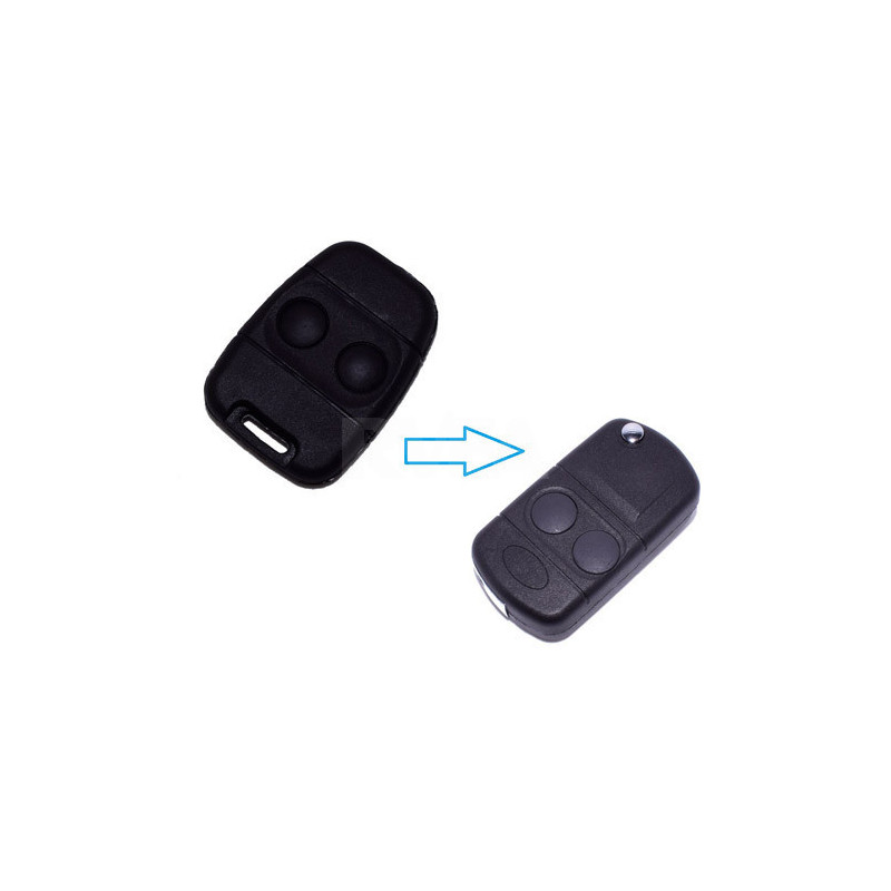 Boitier 2 boutons pour transformer votre télécommande en clé pliante Rover 25, 45, 100, 200, 400