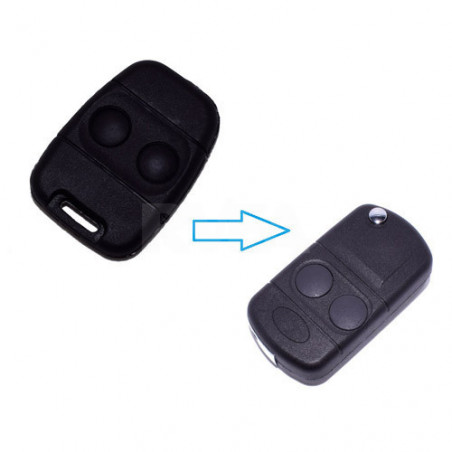 Boitier 2 boutons pour transformer votre télécommande en clé pliante MG F, TF, ZR, ZS